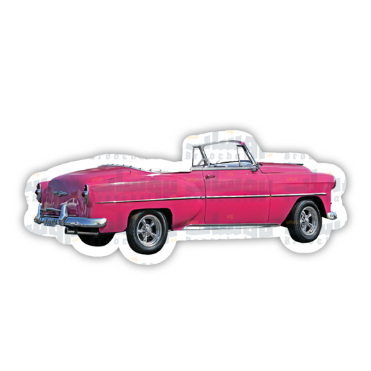 1955 Chevy Bel Air Convertible Sticker