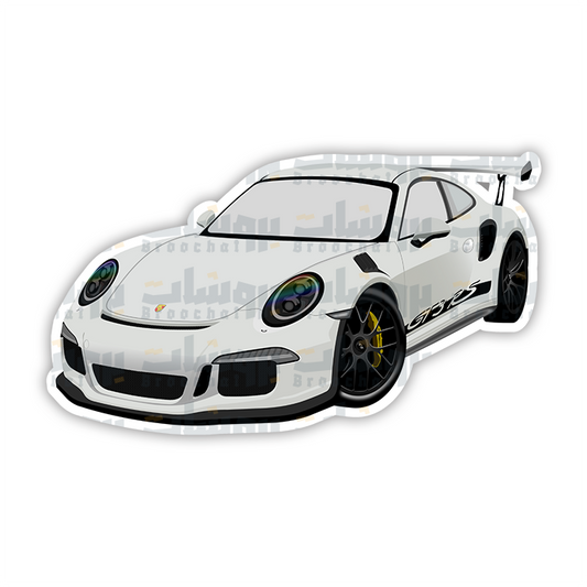 Porsche 911 GT3 Sticker