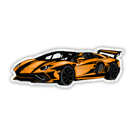 Lamborghini Aventador SVJ Sticker