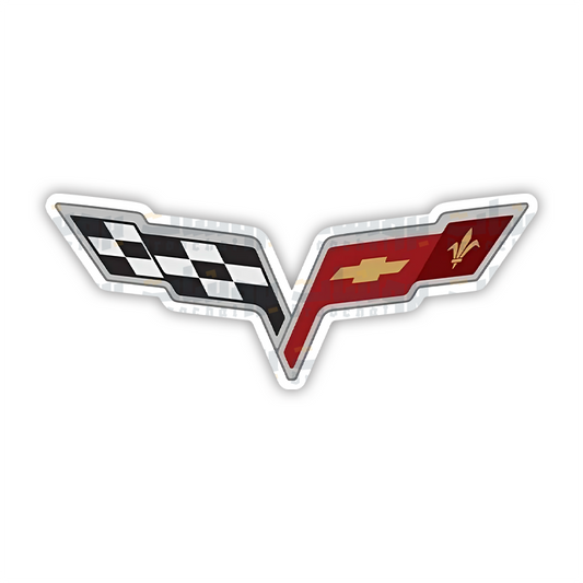 Corvette Logo Sticker