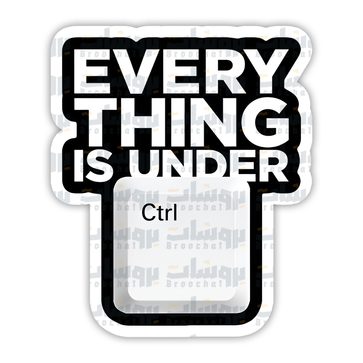 EVERY THING IS UNDER Sticker