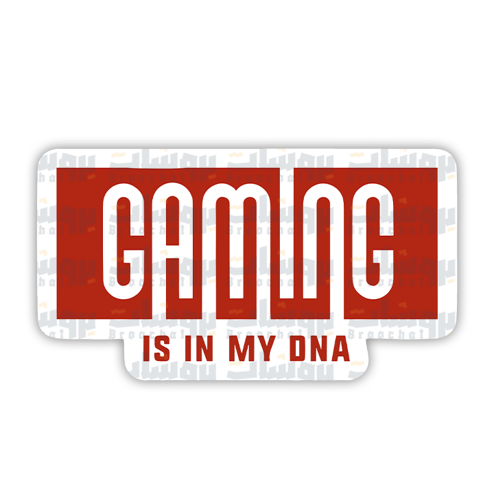 GAMING IS IN MY DNA Sticker