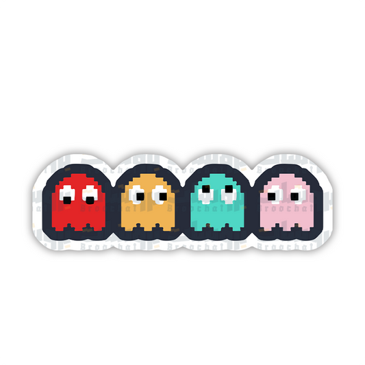 Ghosts Sticker (Pac-man)