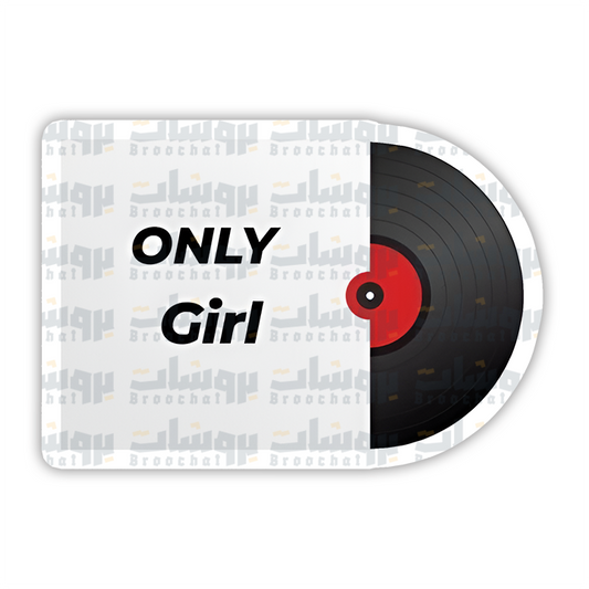 ONLY GIRL Sticker