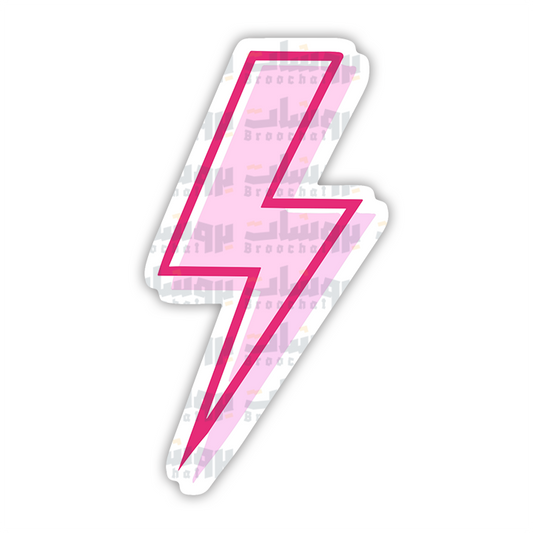 Thunder Pink Sticker