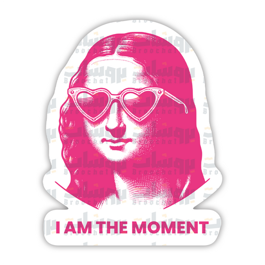 I AM THE MOMENT Sticker