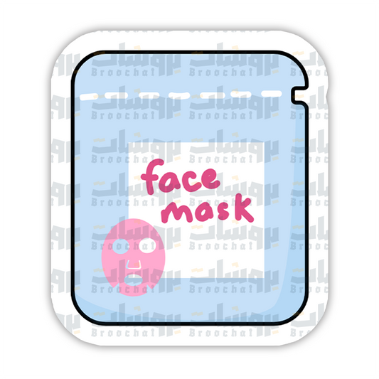 Face mask Sticker