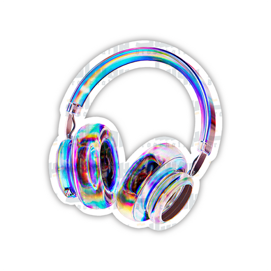 Headphones Sticker
