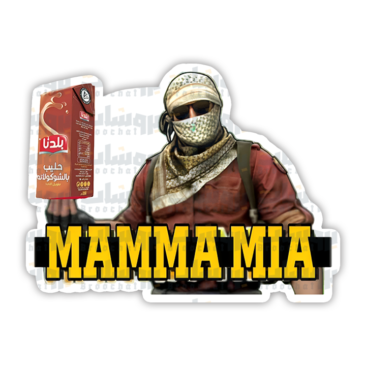 MAMMA MIA Sticker