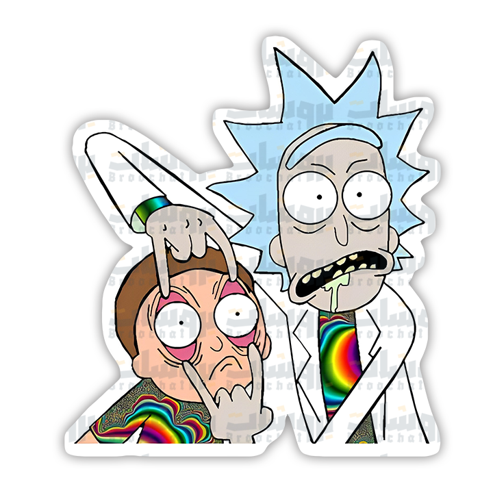 Rick and Morty Sticker