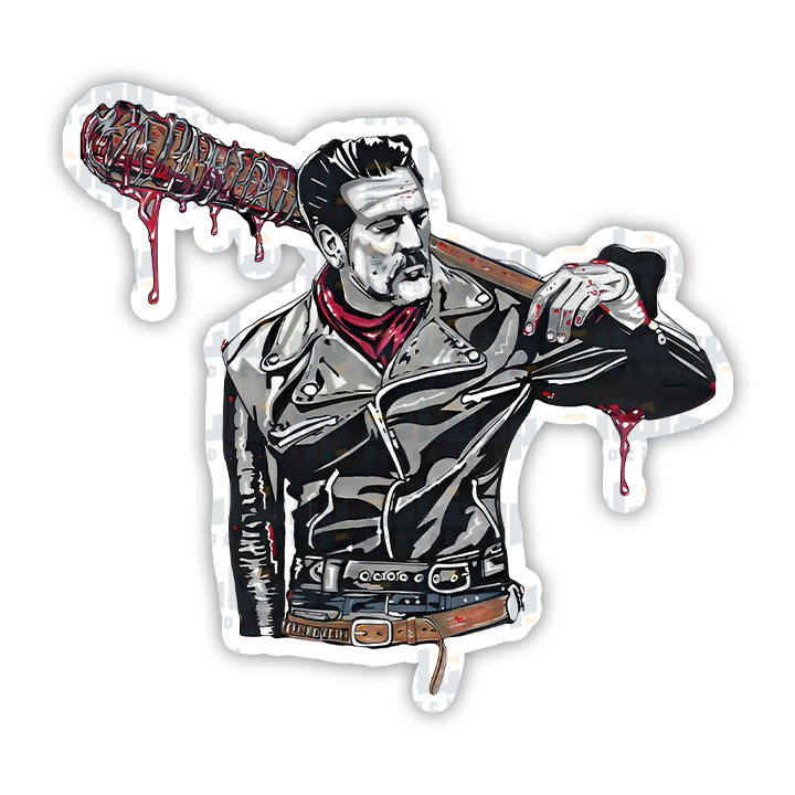 Negan Sticker Negan Sticker – Broochat Store | متجر بروشات