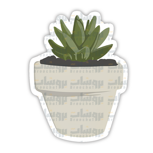 Succulent Plant Sticker