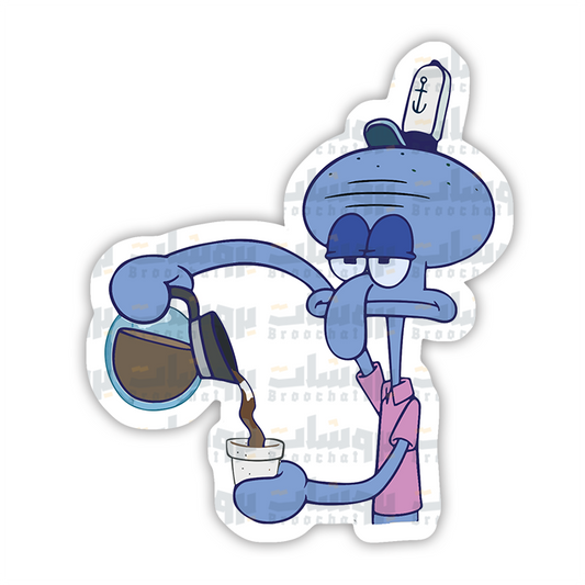 Squidward Sticker