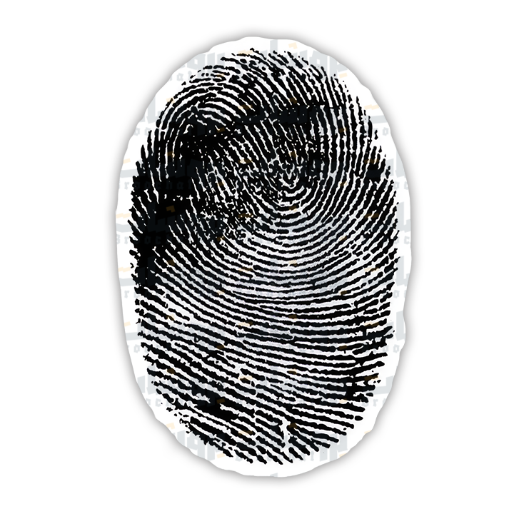 Fingerprint Sticker Fingerprint Sticker – Broochat Store | متجر بروشات