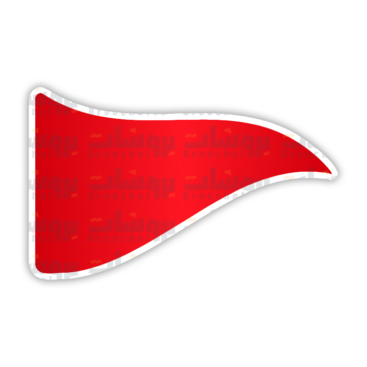 red flag  Sticker