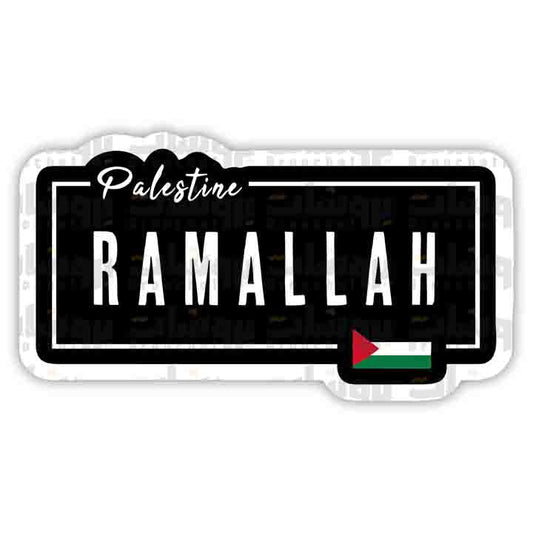 RAMALLAH Sticker (black)
