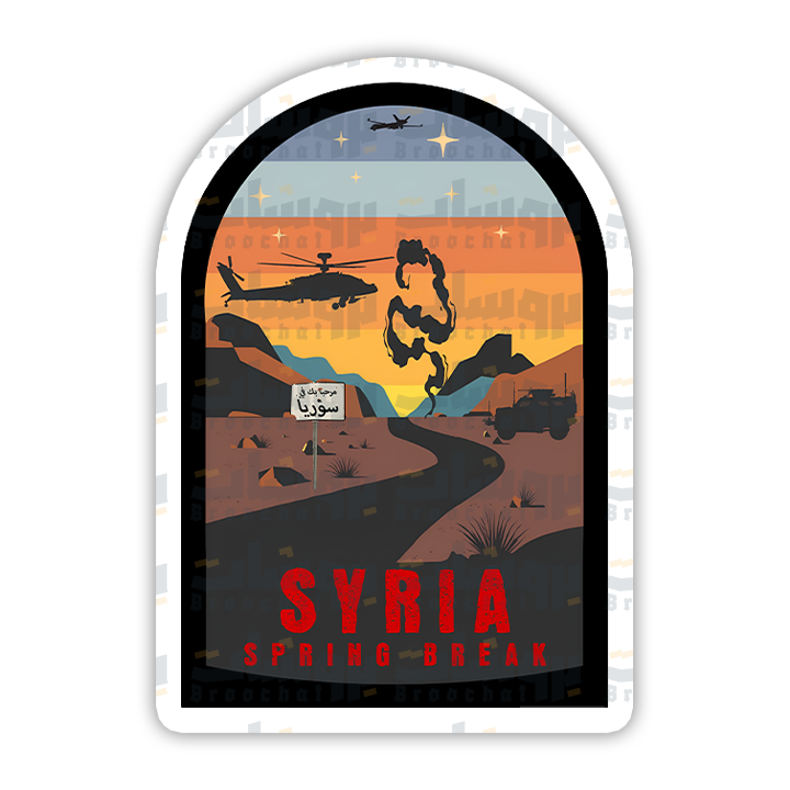 Sticker Syria Spring Break