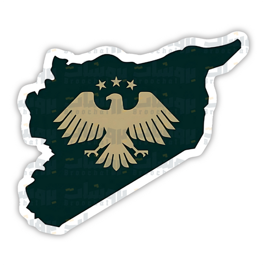ستيكر  خريطة سوريا