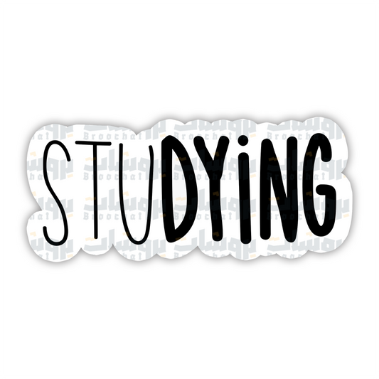 Sticker studying