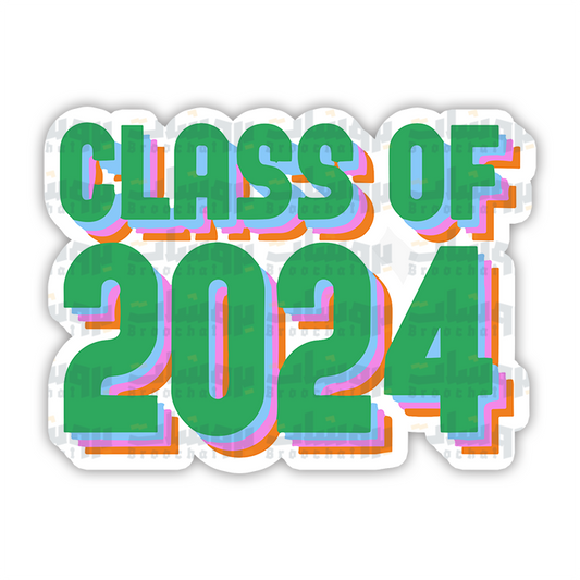 class of 2024 Sticker