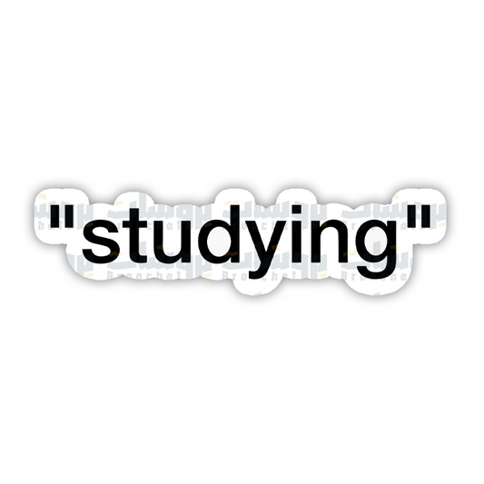 studying Sticker