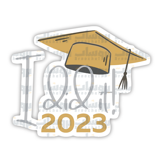 I did it 2023 Sticker