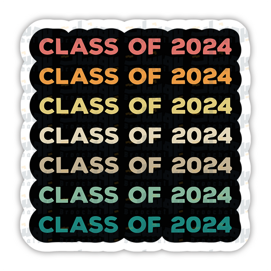 class of 2024 Sticker