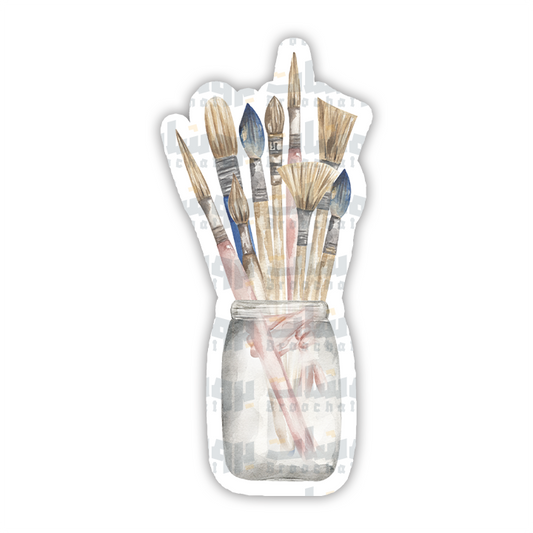 Paint Brushes Sticker