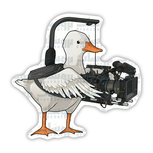 Camera Goose Sticker