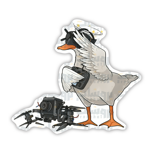 Drone Pilot Goose Sticker