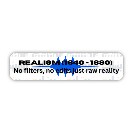 Realism  Sticker