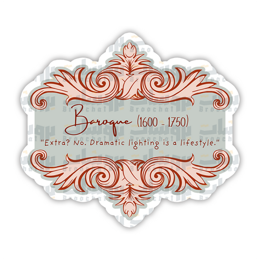 Baroque Sticker