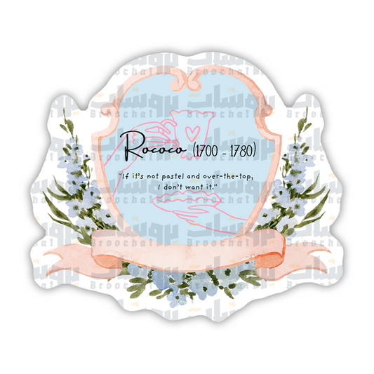 rococo Sticker