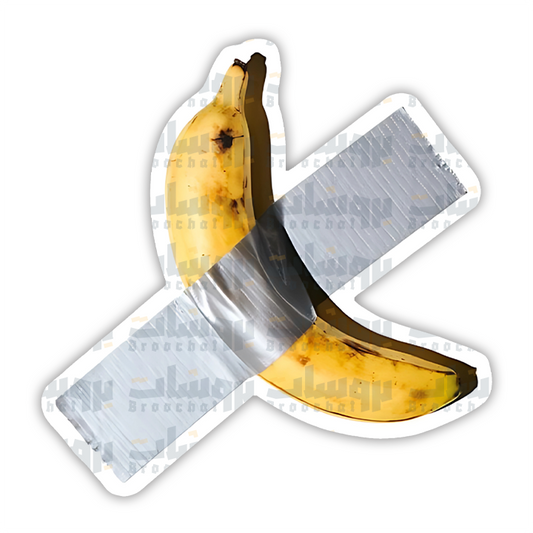 Banana Duct Tape Sticker