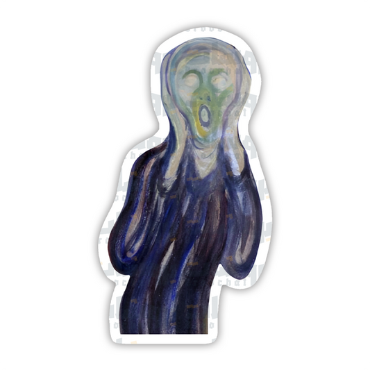 The Scream by Edvard Munch Sticker