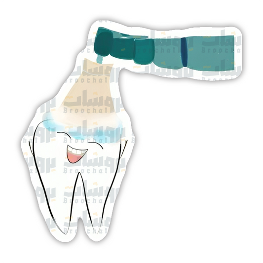 Dental Cleaning Sticker