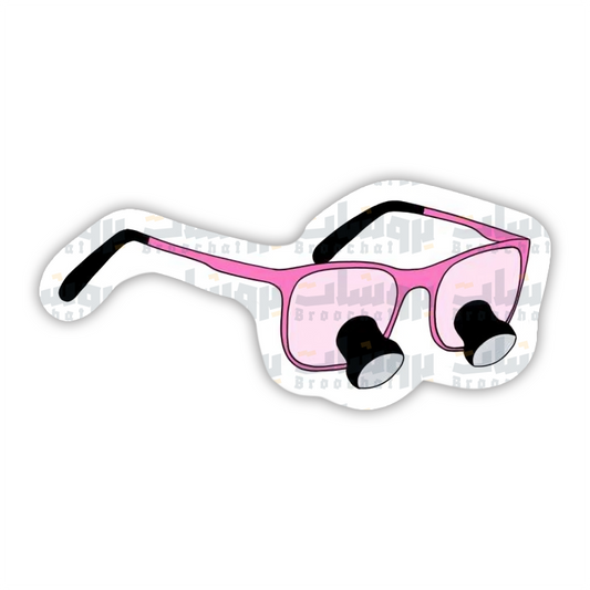 Dental Loupes Sticker