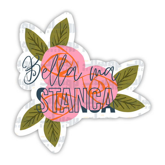 Bella mak STANCA Sticker