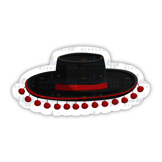Spanish Hat Sticker