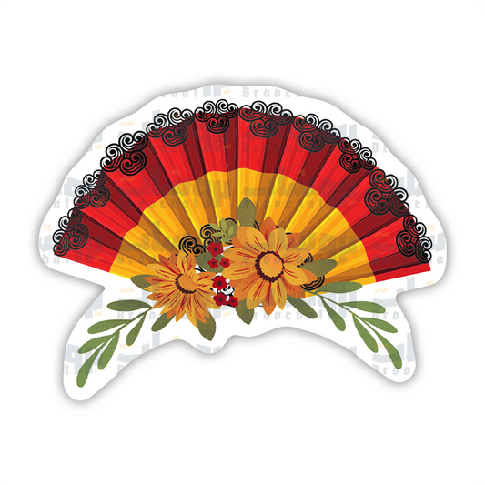 Hand fan Sticker