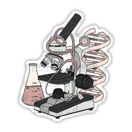 Microscope  Sticker