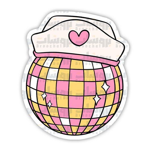 Disco ball Healthcare  Sticker