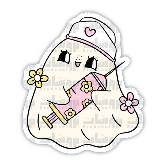 Ghost Doctor Sticker