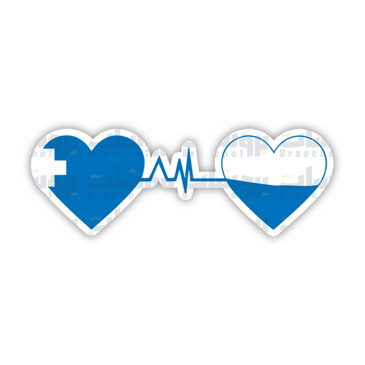 Heartbeat Sticker