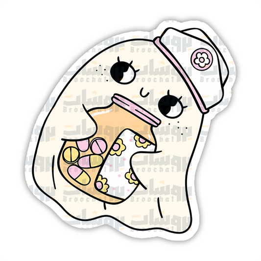 Pharmacist ghost Sticker