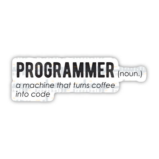 Programmer Sticker
