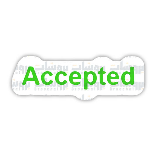 Accepted Sticker
