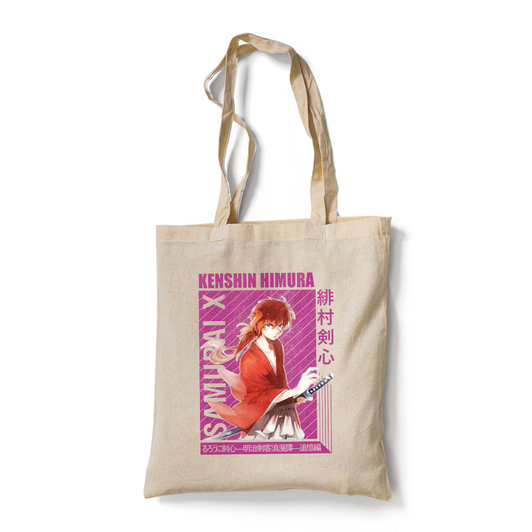 Samurai X Tote Bag
