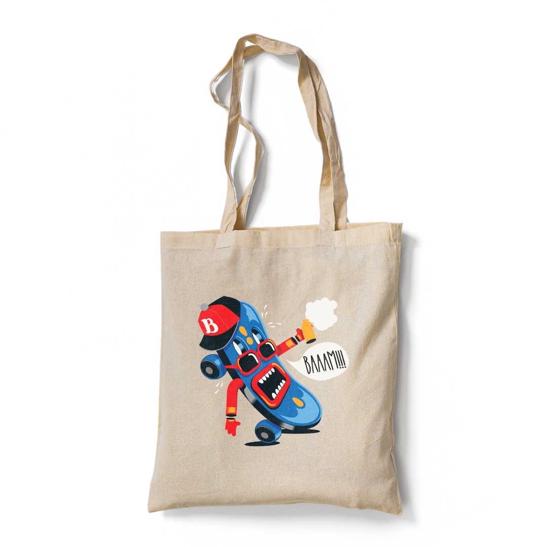 Cartoon Tote Bag