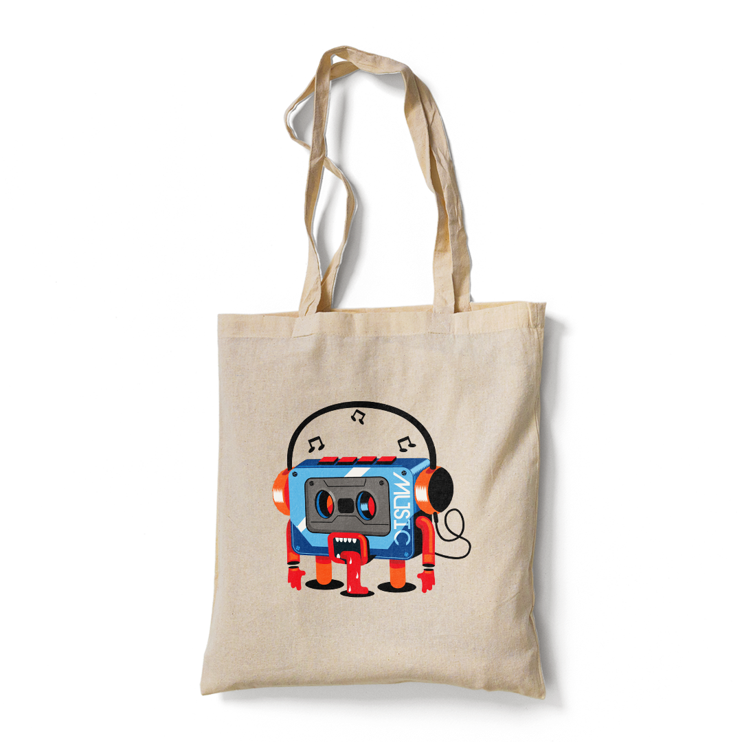 Cartoon Tote Bag